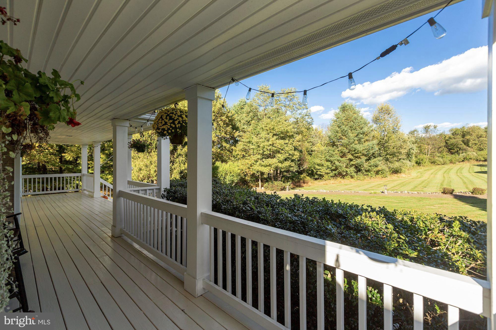 Enjoy the view on the wrap around porch