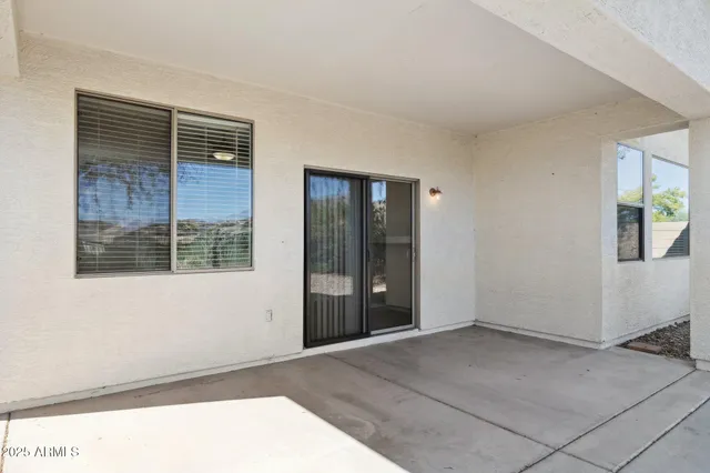 a view of a lake with a mountain in the background