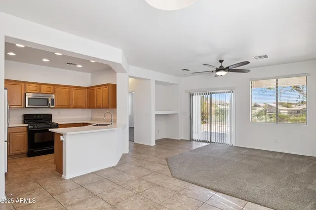 a view of a living room