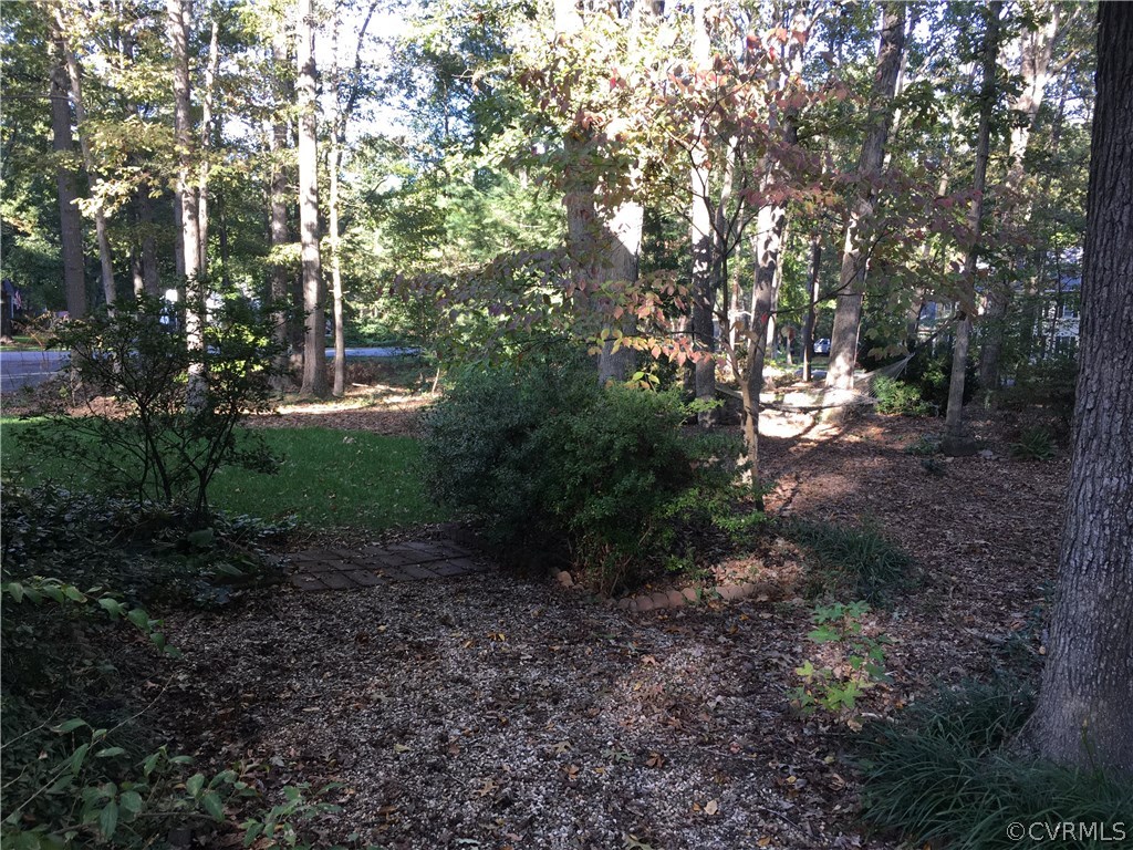 1900 Castlebridge Road Midlothian, VA 23113 - Photo 27 of 28 a view of a yard with plants and trees