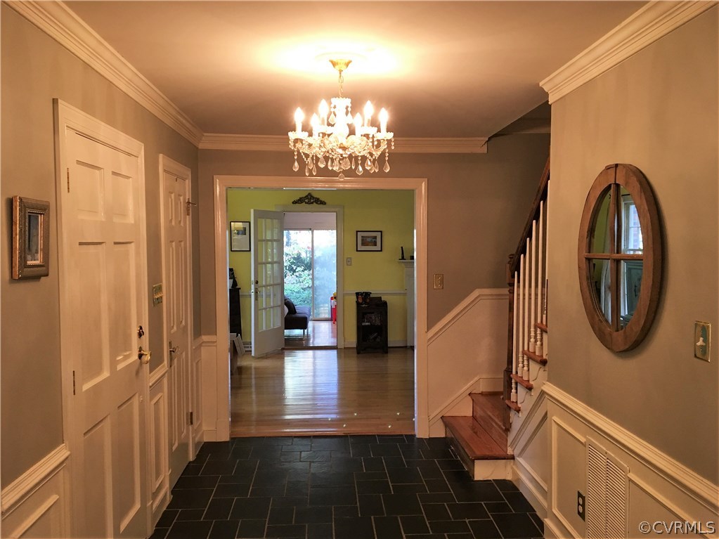 1900 Castlebridge Road Midlothian, VA 23113 - Photo 5 of 28 a view of a couches and a chandelier in a room