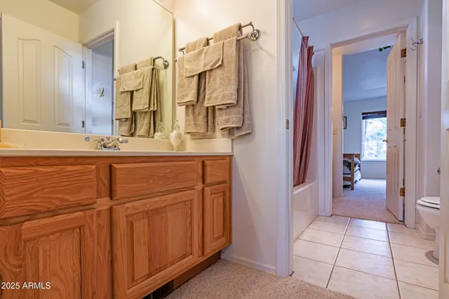 a view of a wooden deck