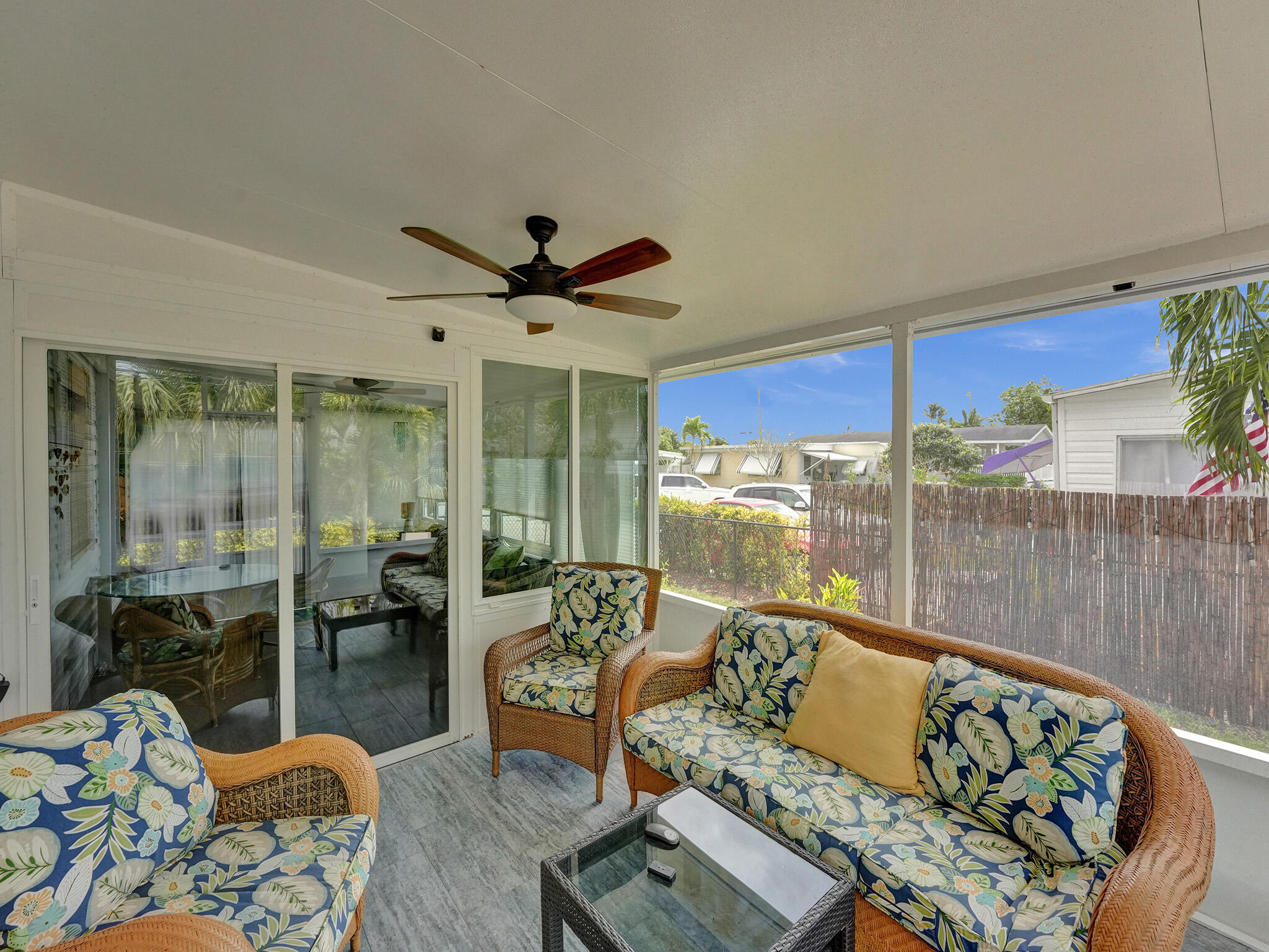 14609 Sunset Drive Delray Beach, FL 33445 - Photo 9 of 50 a living room with furniture with a large window