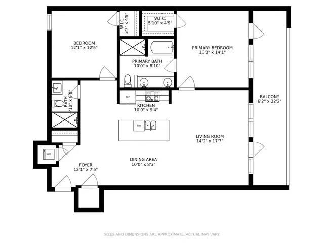 a view of city from balcony