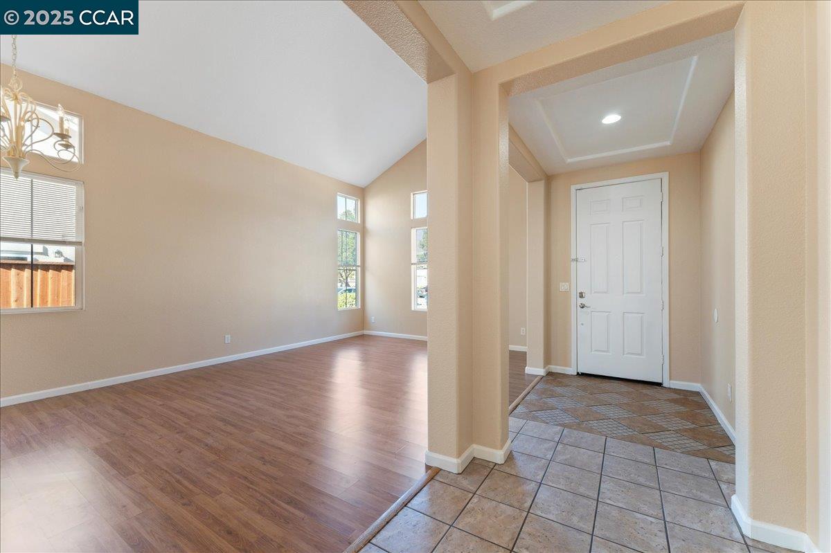 4651 Shetland Way Antioch, CA 94531 - Photo 4 of 34 a view of a hallway with wooden floor