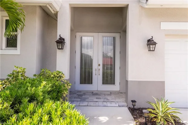 a house with a outdoor space