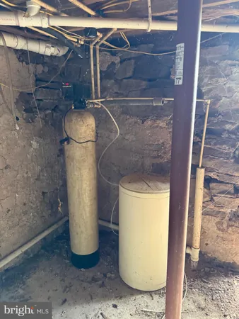 a view of a lush green space