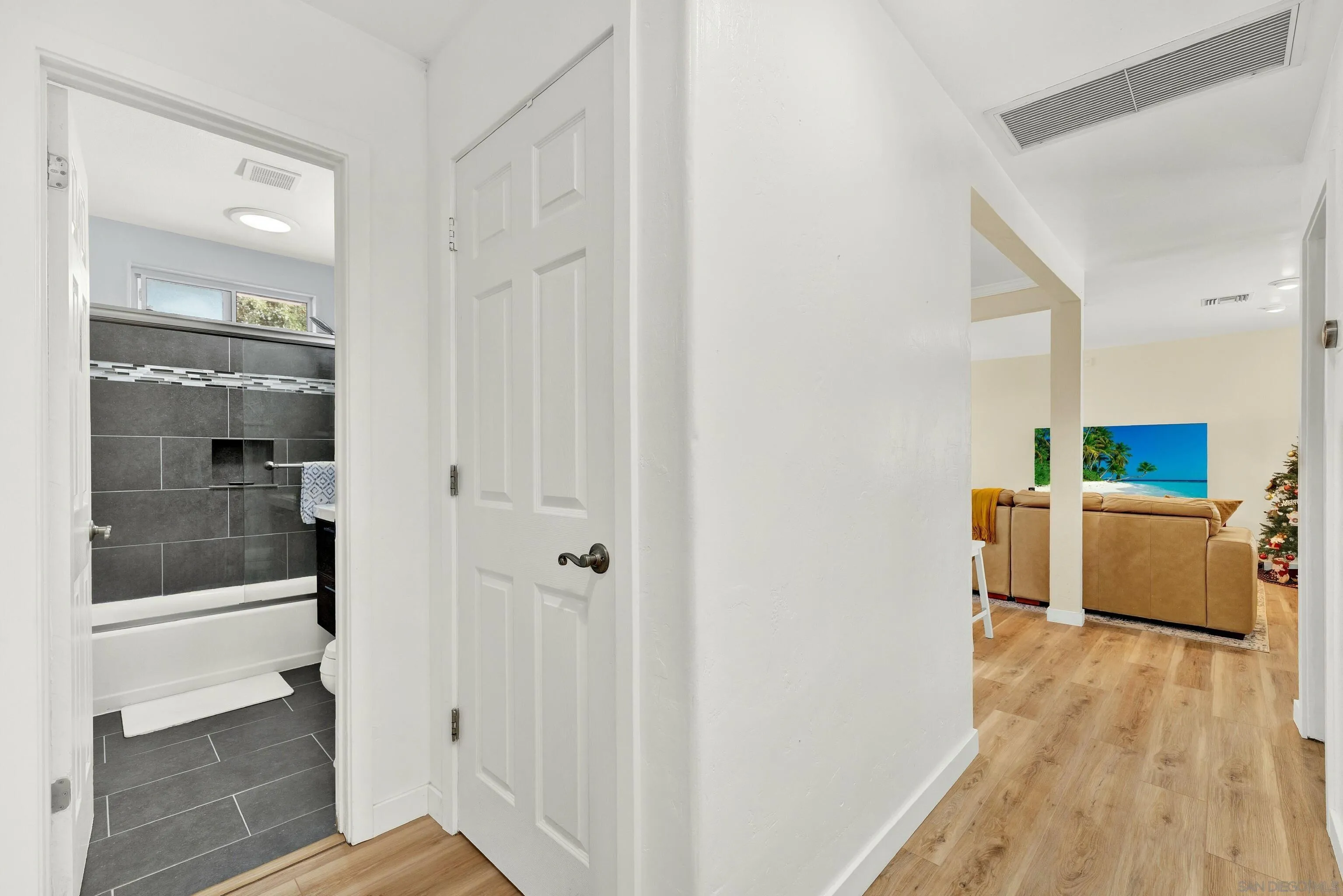 9515 Domer Road Santee, CA 92071 - Photo 24 of 45 a view of a kitchen from the hallway