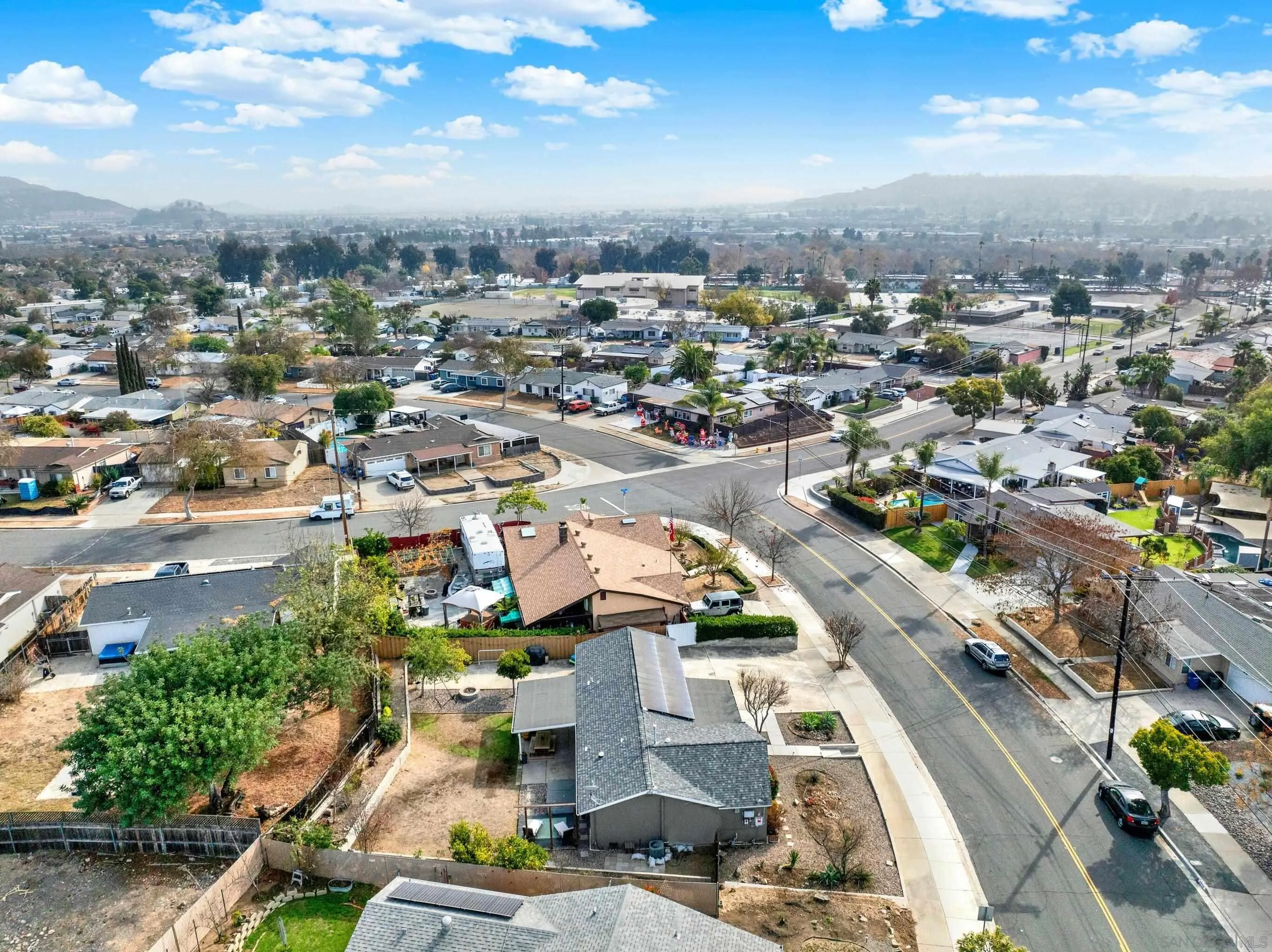 9515 Domer Road Santee, CA 92071 - Photo 43 of 45 an aerial view of a city