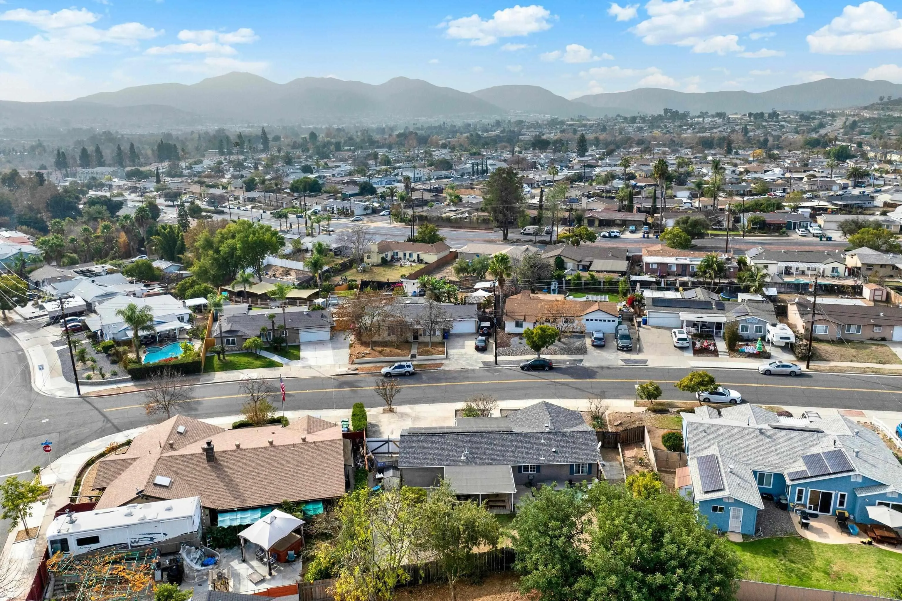 9515 Domer Road Santee, CA 92071 - Photo 45 of 45 an aerial view of a city