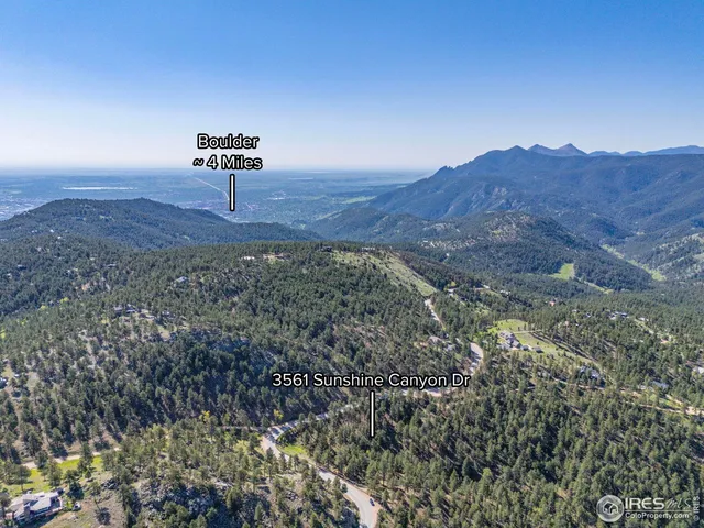 $949,000 | 3561 Sunshine Canyon Drive, Boulder, CO 80302