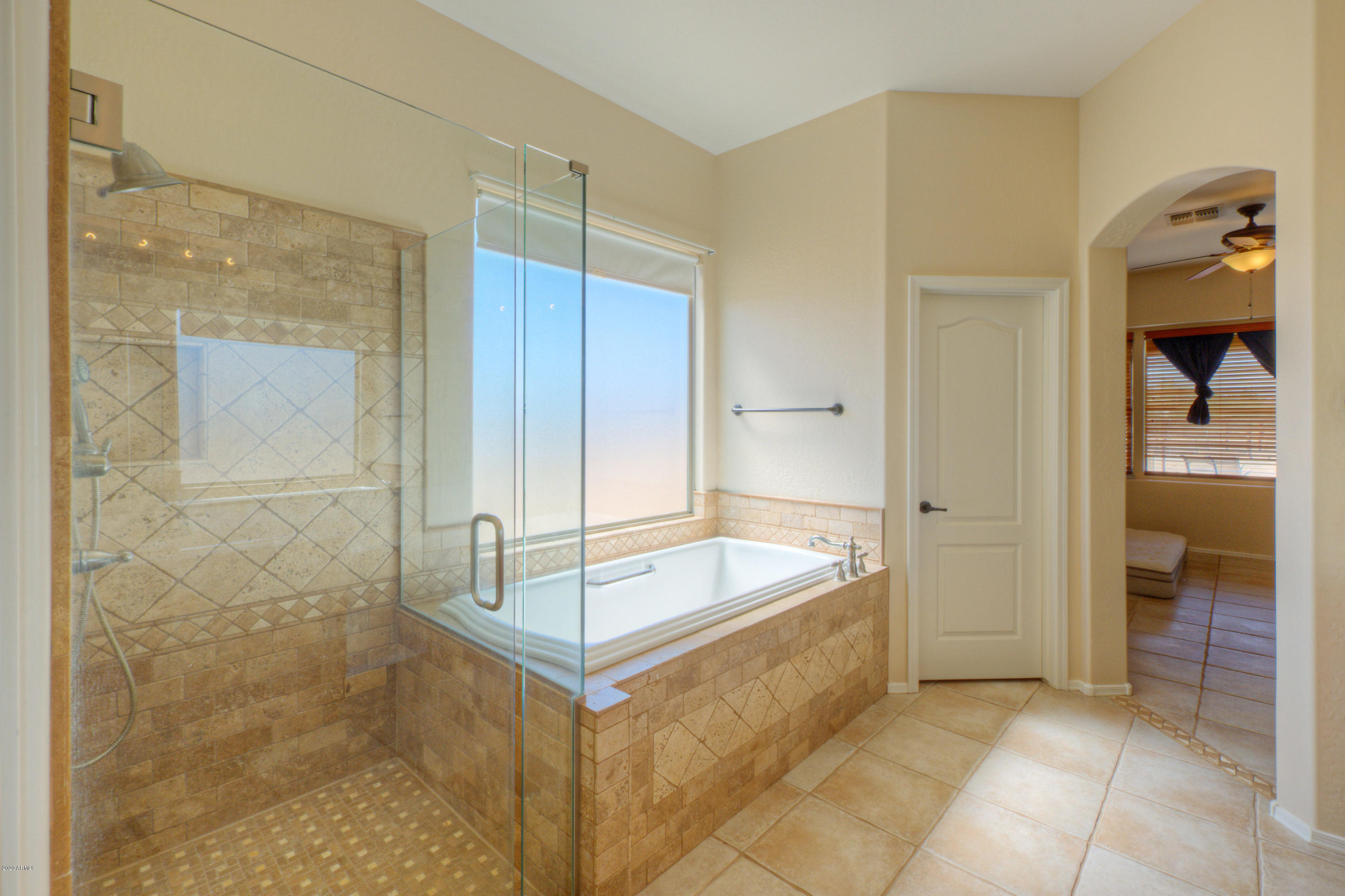 838 East Dolores Road Phoenix, AZ 85086 - Photo 12 of 25 Jetted tub and walk-in shower