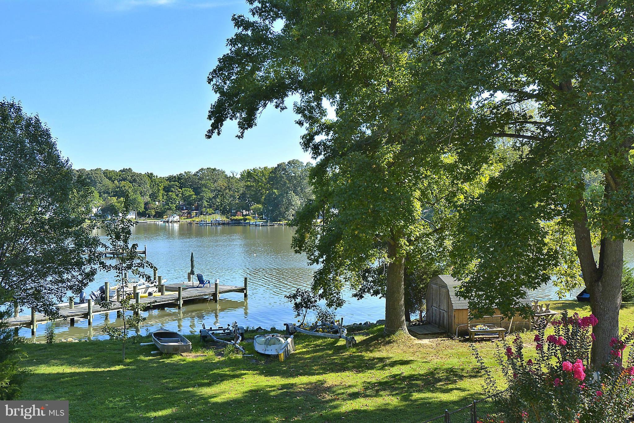 726 Tyler Point Road Deale, MD 20751 - Photo 17 of 30 View From Master Bedroom Deck