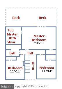 726 Tyler Point Road Deale, MD 20751 - Photo 30 of 30 Upper Level Floor Plan