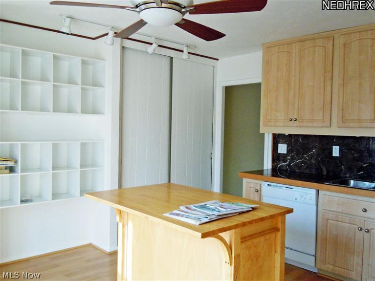 Another view of Kitchen it also has access to Backyard Patio