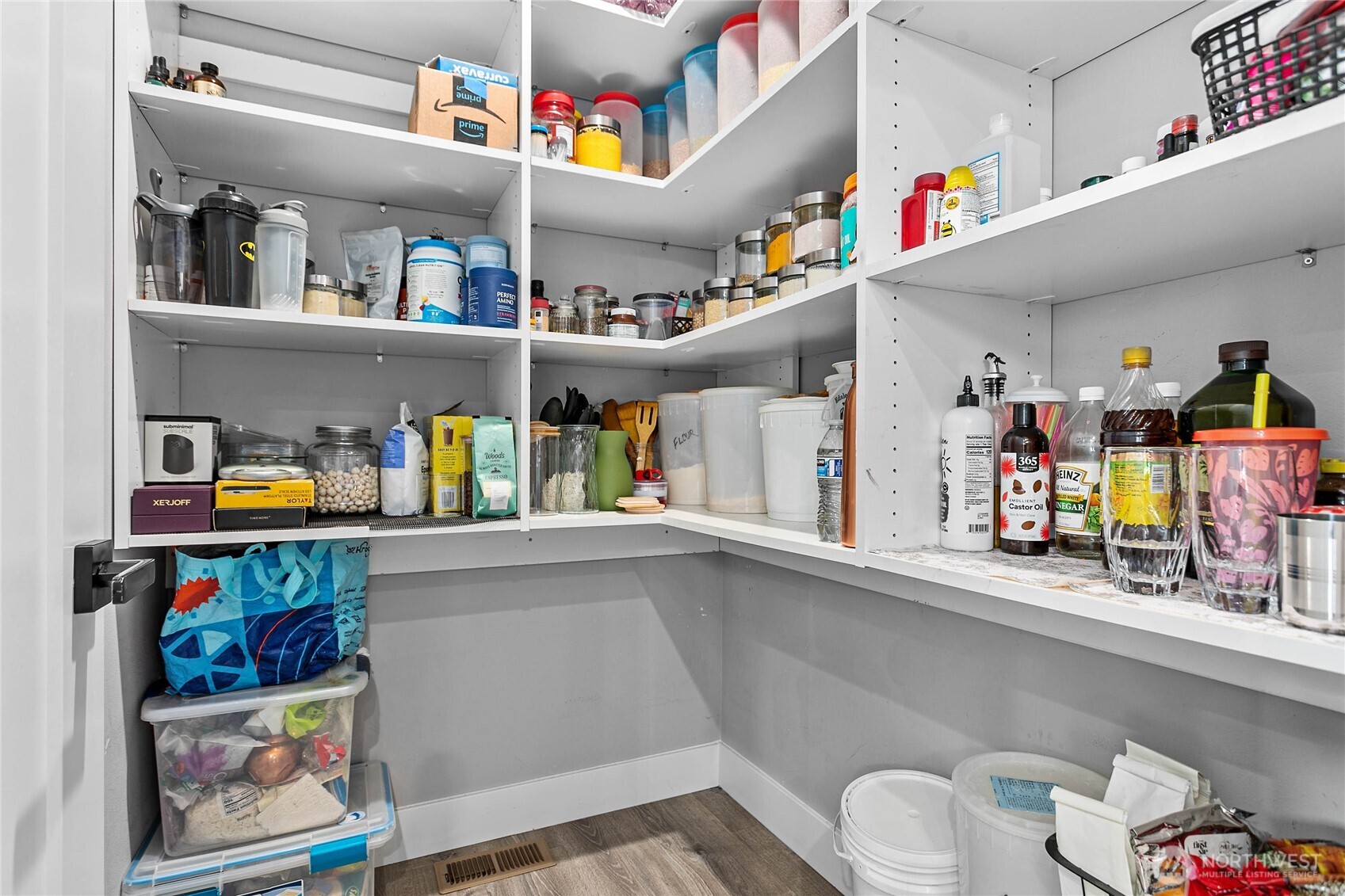 2144 Riverstone Loop Ferndale, WA 98248 - Photo 17 of 36 a utility room with sink and wooden floor