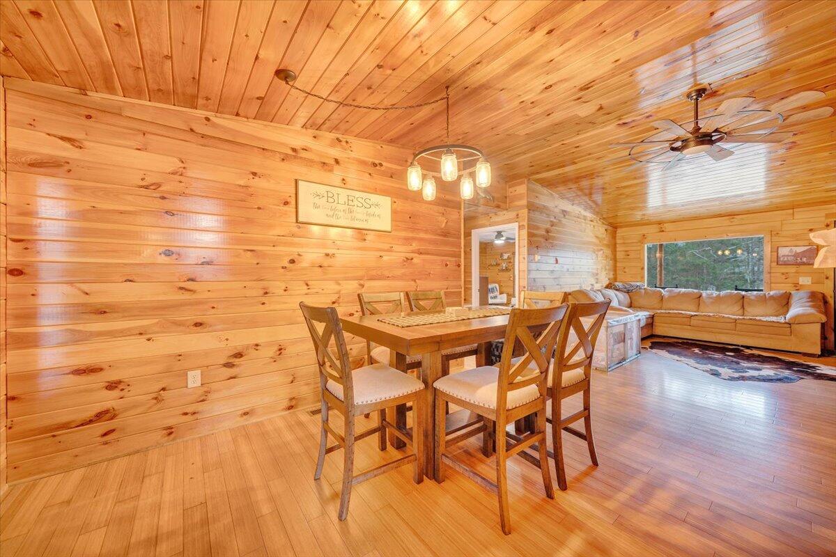 8013 Springwood Road Buchanan, VA 24066 - Photo 16 of 50 a dining room with furniture and wooden floor
