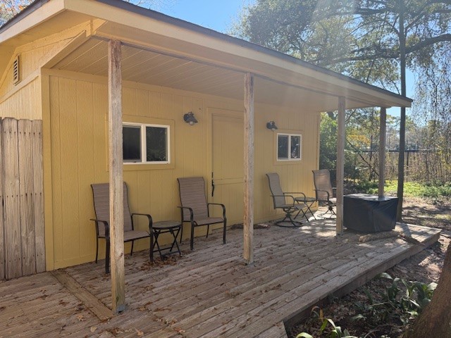 3411 Hickory Hollow Road Spring, TX 77380 - Photo 19 of 22 The workshop is the perfect place to put a home gym. office or workshop.