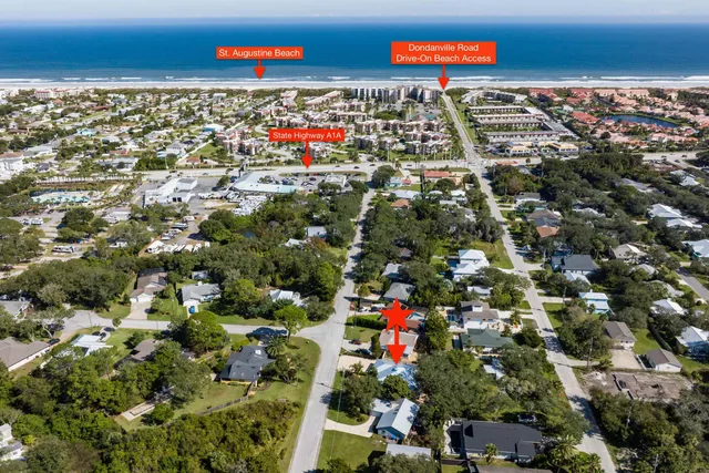 a view of beach and ocean