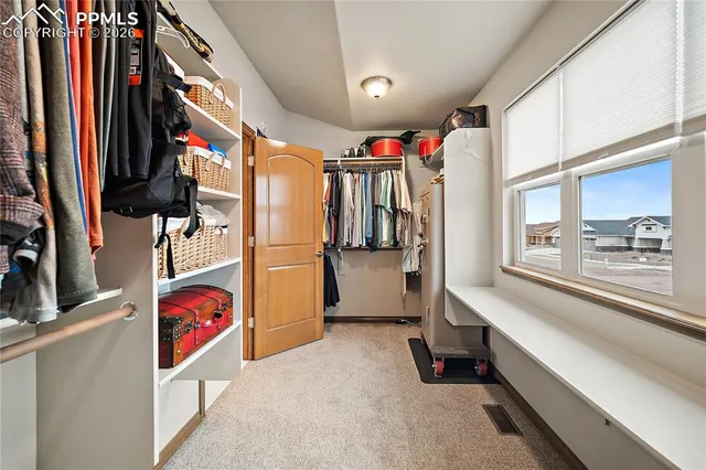 a view of water heater room