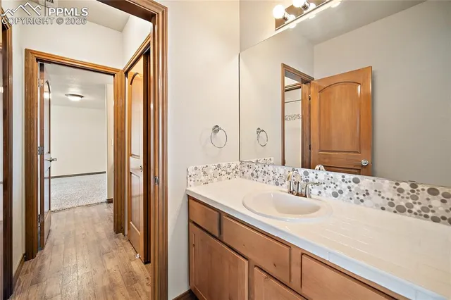 a view of empty room