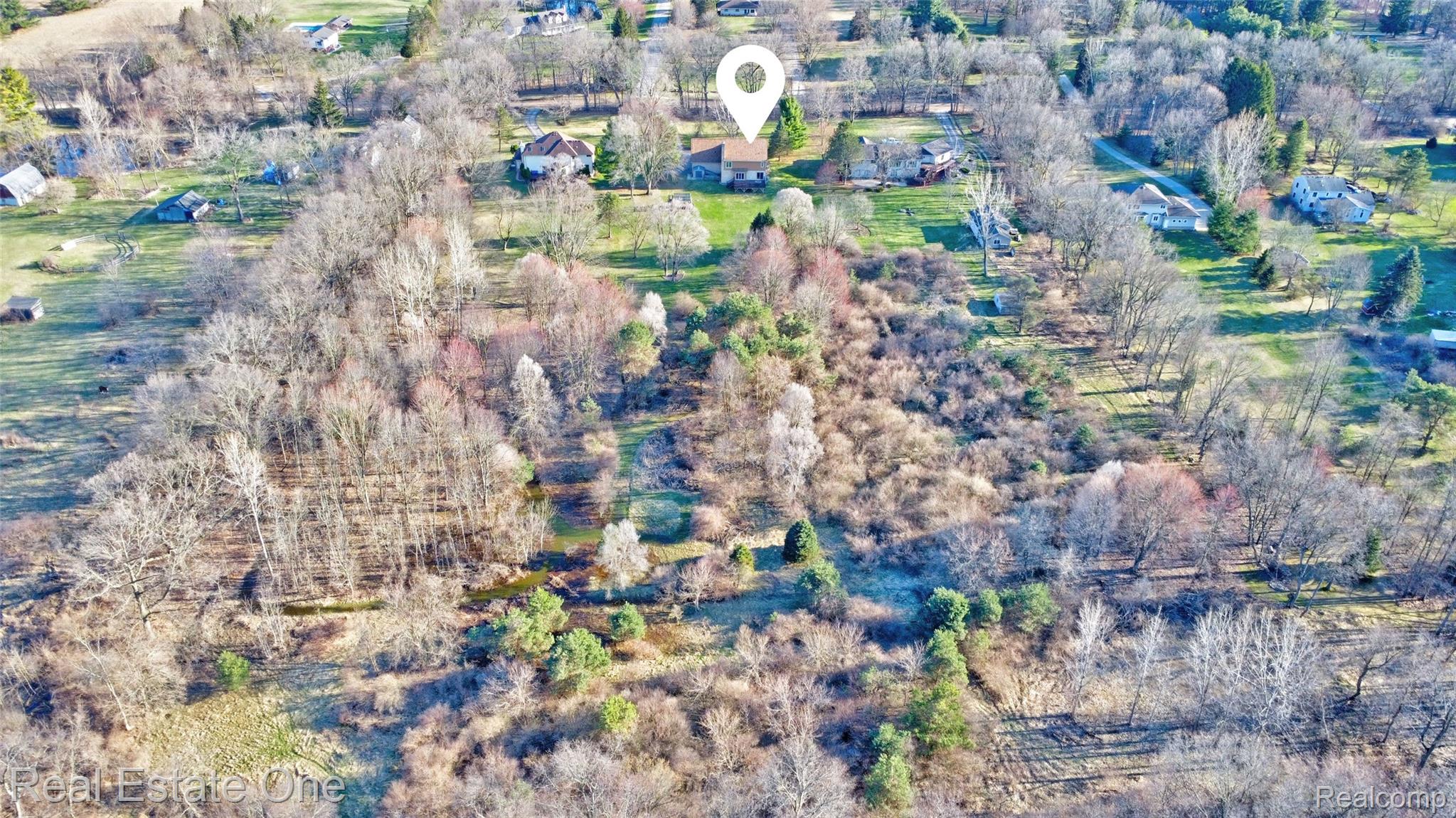 6400 Oakhill Road Ortonville, MI 48462 - Photo 51 of 82 Aerial view of property's location