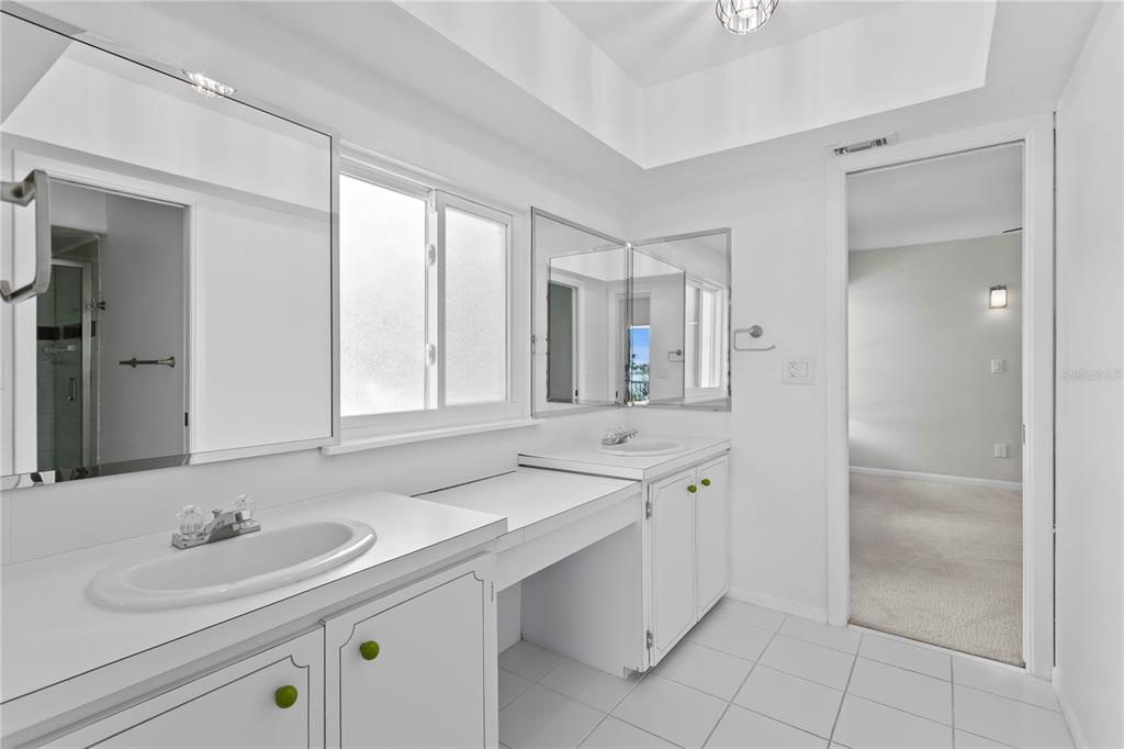 234 Driftwood Road Southeast St. Petersburg, FL 33705 - Photo 45 of 66 a bathroom with a sink double vanity and a mirror