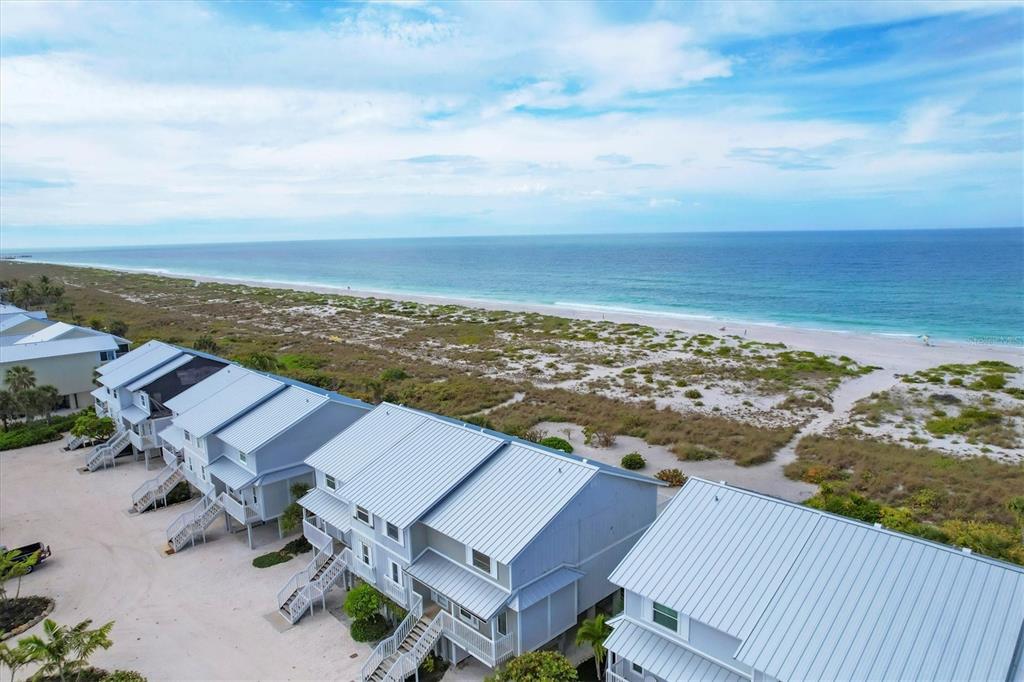 420 Gulf Boulevard, Unit 20 Boca Grande, FL 33921 - Photo 37 of 44 an aerial view of a house with a ocean view