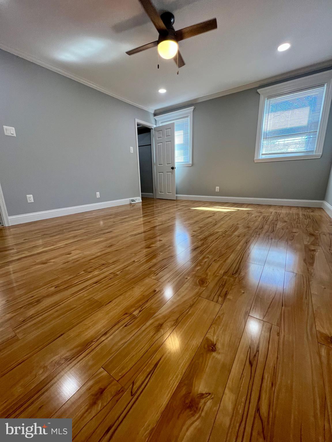 2988 Welsh Road Philadelphia, PA 19152 - Photo 21 of 38 a view of an empty room with window and wooden floor
