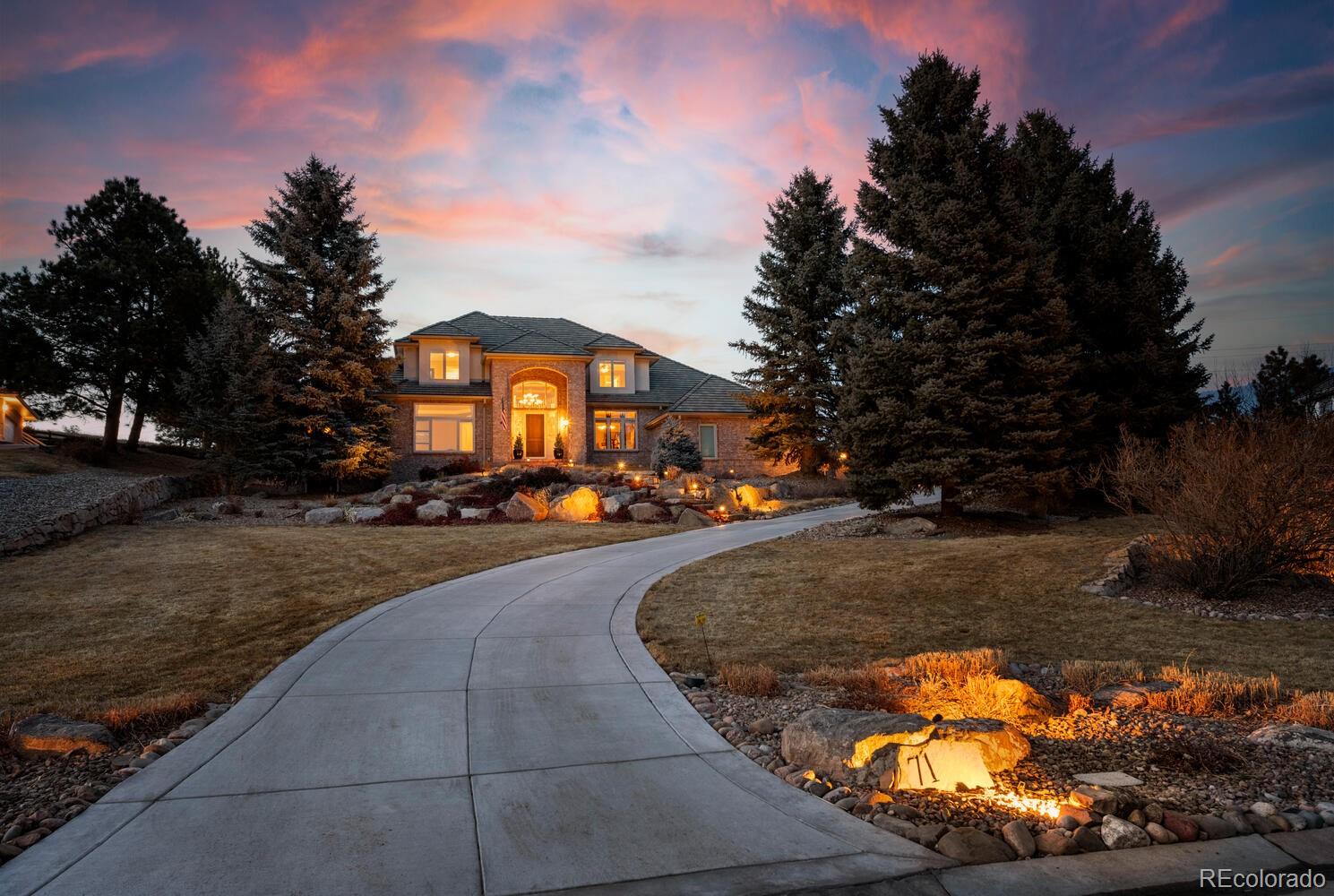 a swimming pool with wooden fence