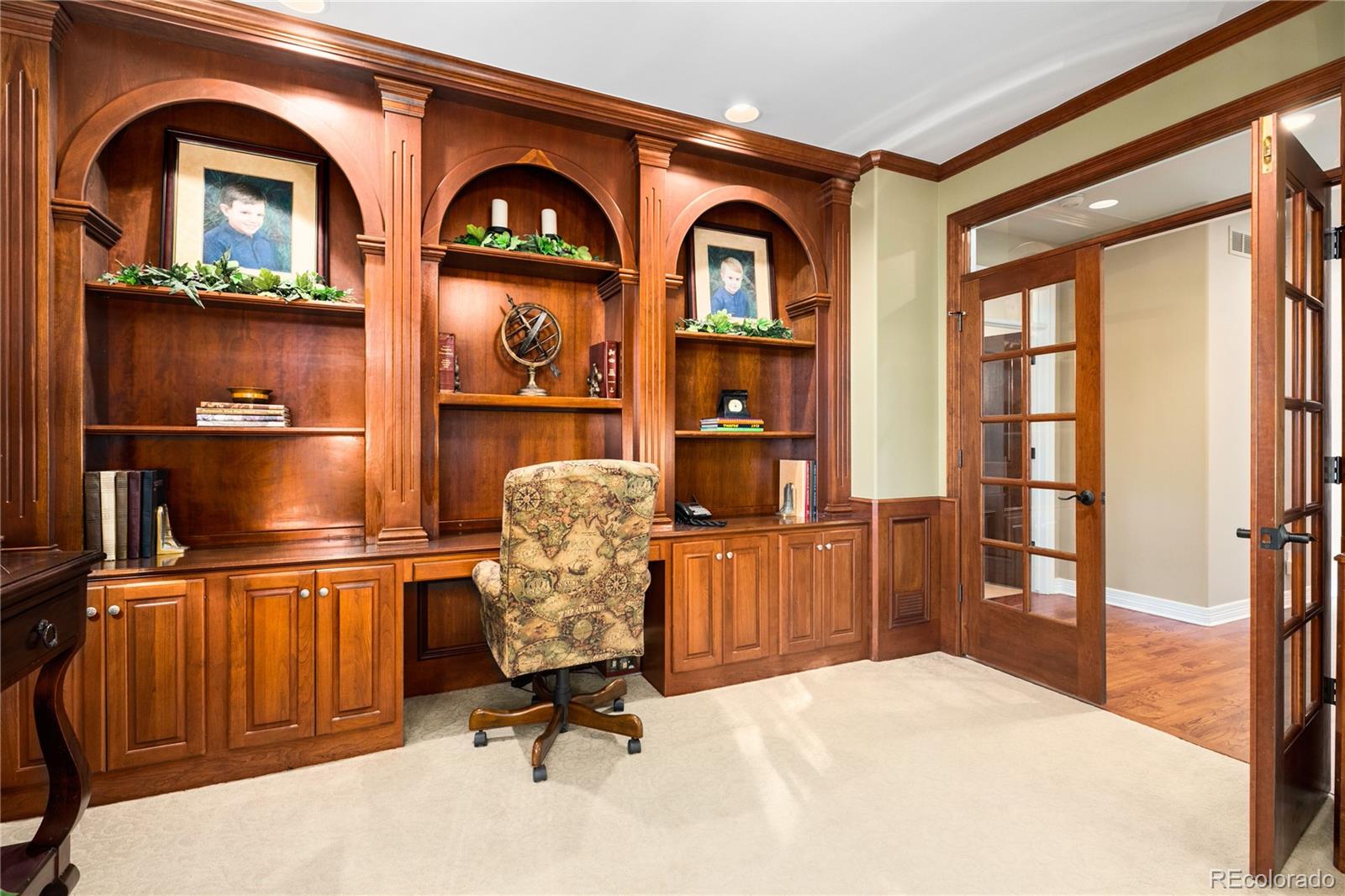 71 North Ranch Road Littleton, CO 80127 - Photo 19 of 40 a view of hall way with furniture