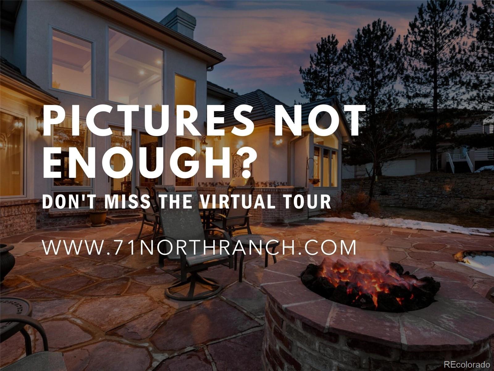 71 North Ranch Road Littleton, CO 80127 - Photo 40 of 40 a view of a street with an entrance and a building