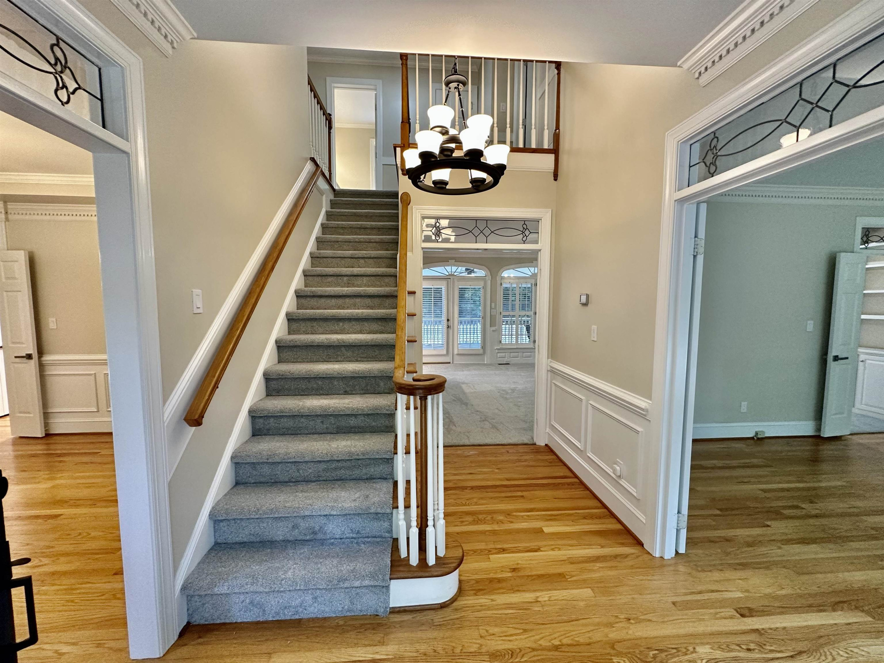 10108 Ethridge Court Raleigh, NC 27615 - Photo 5 of 51 The custom details in this home are stunning and not found in new construction. Magnificent Entrance Foyer