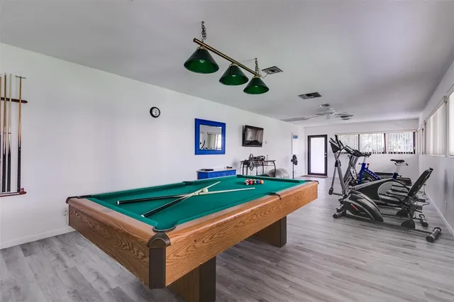 a view of a basketball court