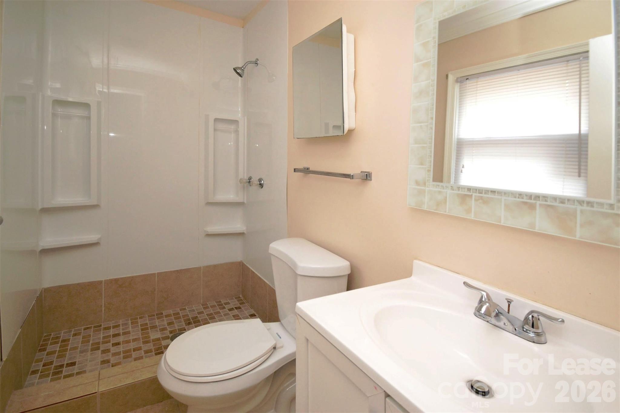 832 Tilden Road Charlotte, NC 28214 - Photo 11 of 13 a white toilet sitting next to a bathroom sink