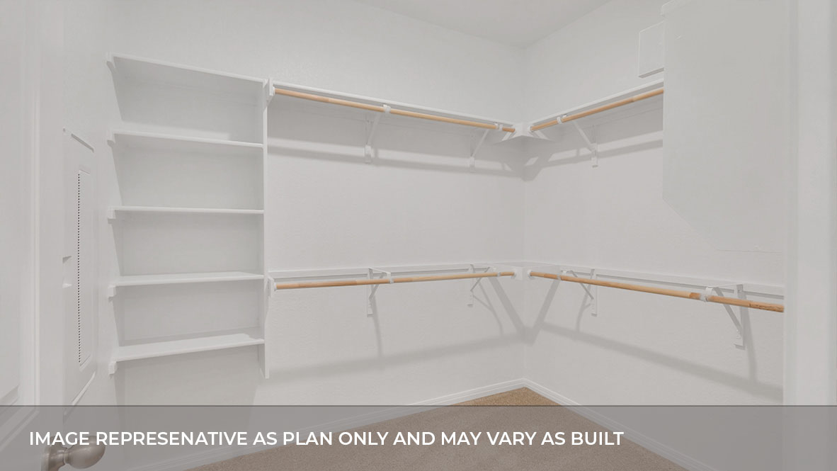 183 Balmorhea Street Kyle, TX 78640 - Photo 29 of 34 a view of an empty walk in closet