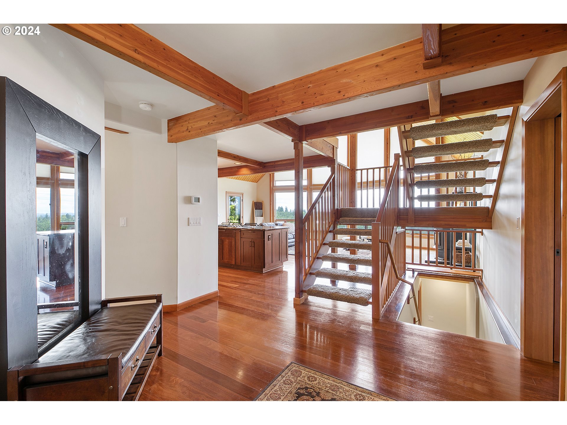 28900 Southwest Heater Road Sherwood, OR 97140 - Photo 5 of 48 a view of an entryway with wooden floor