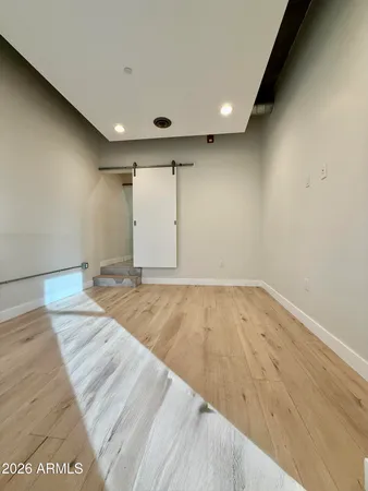 a view of empty room