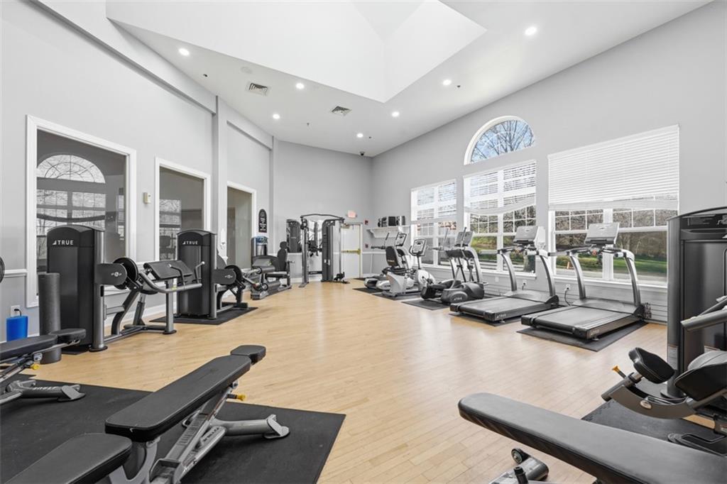 217 Adams Pointe Boulevard, Unit 11 Mars, PA 16046 - Photo 19 of 27 a view of a room with gym equipment