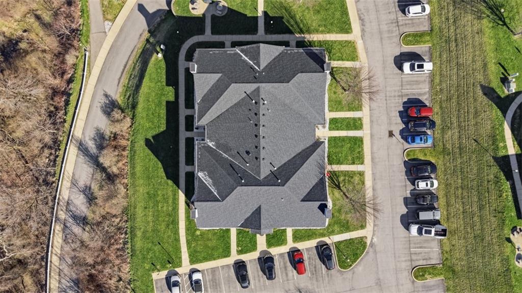 217 Adams Pointe Boulevard, Unit 11 Mars, PA 16046 - Photo 24 of 27 an aerial view of balcony and yard