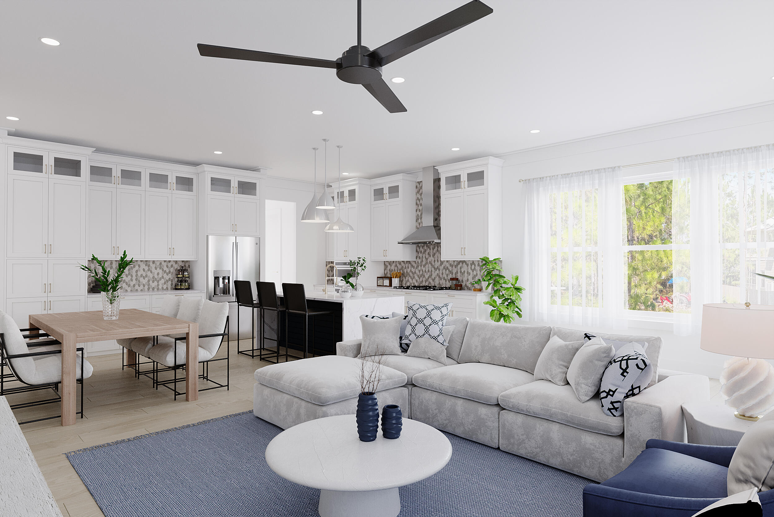 104 Freedom Way Inlet Beach, FL 32461 - Photo 5 of 15 a living room with furniture and a large window