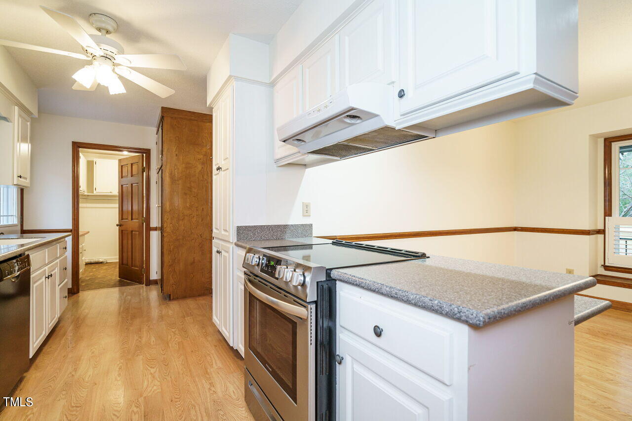 5917 Countryview Lane Raleigh, NC 27606 - Photo 11 of 43 This kitchen isn't just about cooking; it's about creating, connecting, and savoring moments. It's where you'll gather with loved ones to prepare holiday feasts, bake cookies, or simply enjoy a cozy breakfast.