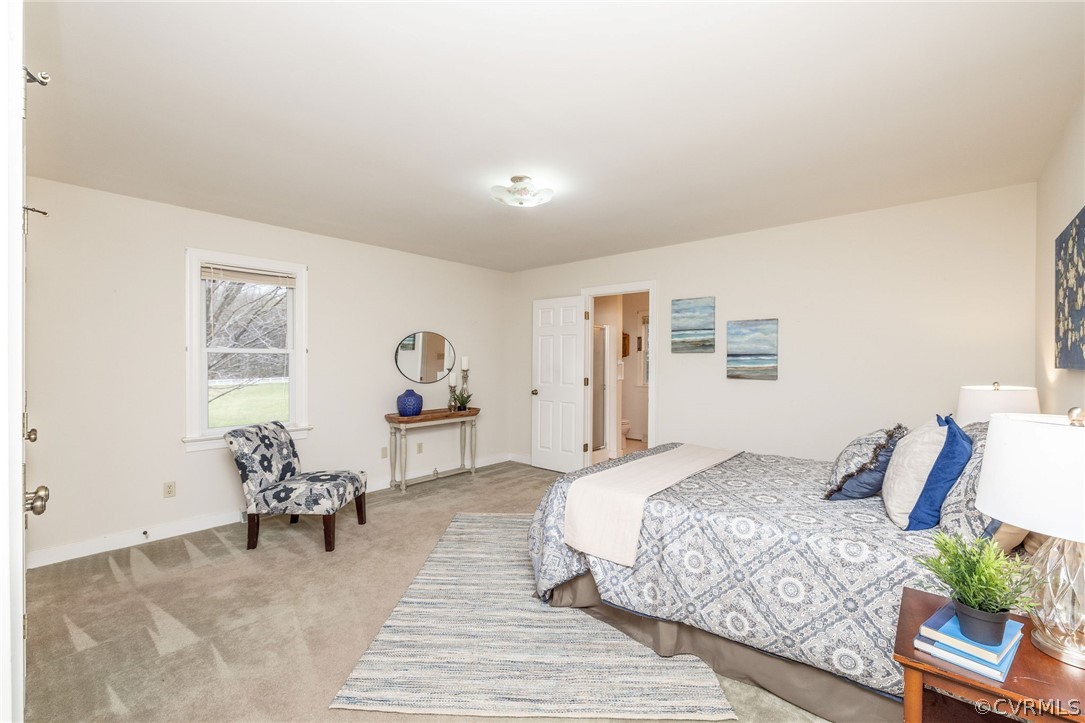 16004 Parsons Road Beaverdam, VA 23015 - Photo 30 of 47 a bedroom with a bed and window