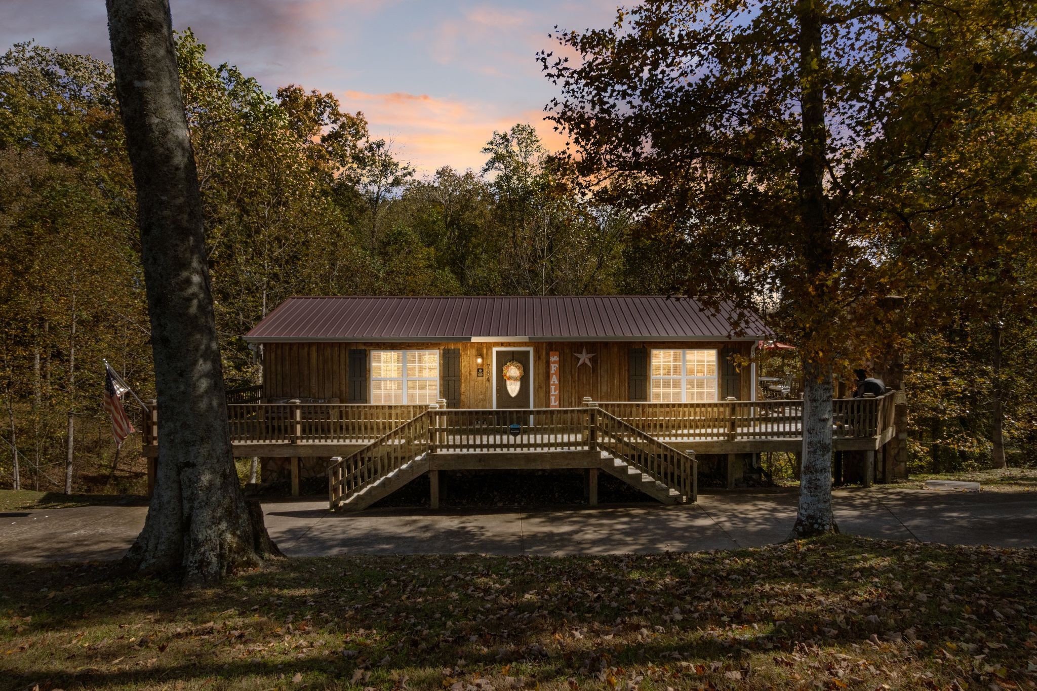 784 Damron Road Lynchburg, TN 37352 - Photo 38 of 38 a front view of a house with a yard