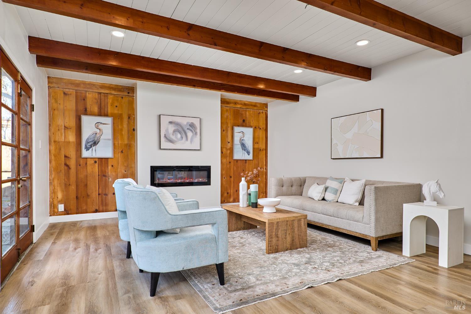 736 Nevada Street Fairfield, CA 94533 - Photo 16 of 36 a living room with furniture and a fireplace