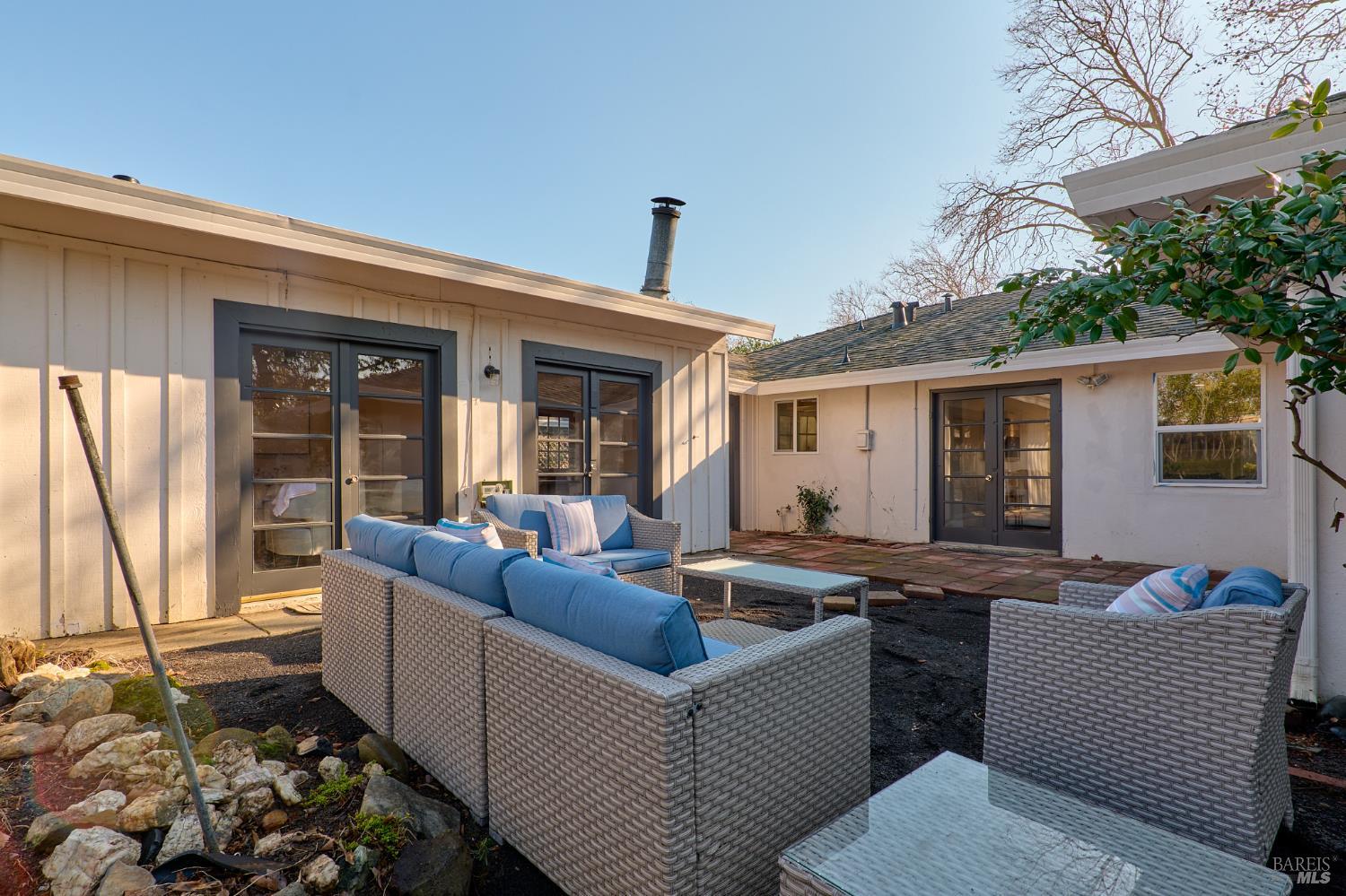 736 Nevada Street Fairfield, CA 94533 - Photo 32 of 36 a view of a house and a couches in a patio