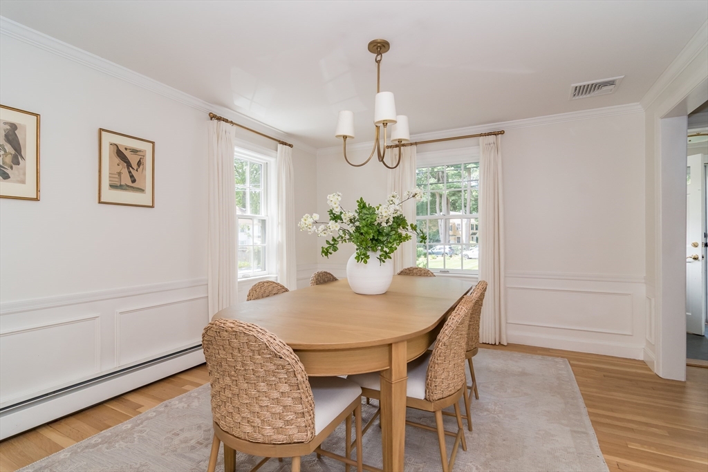 31 Martin Road Wellesley, MA 02481 - Photo 5 of 28 a dining room with furniture and window