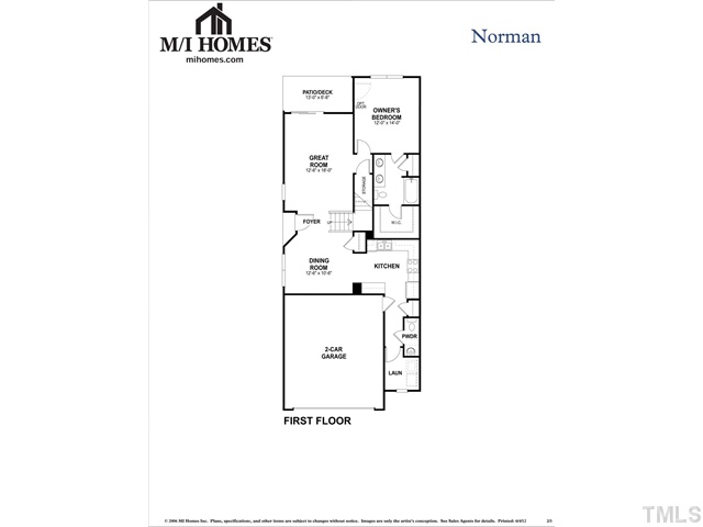 2401 Memory Ridge Drive Raleigh, NC 27606 - Photo 2 of 7 a picture of a floor plan