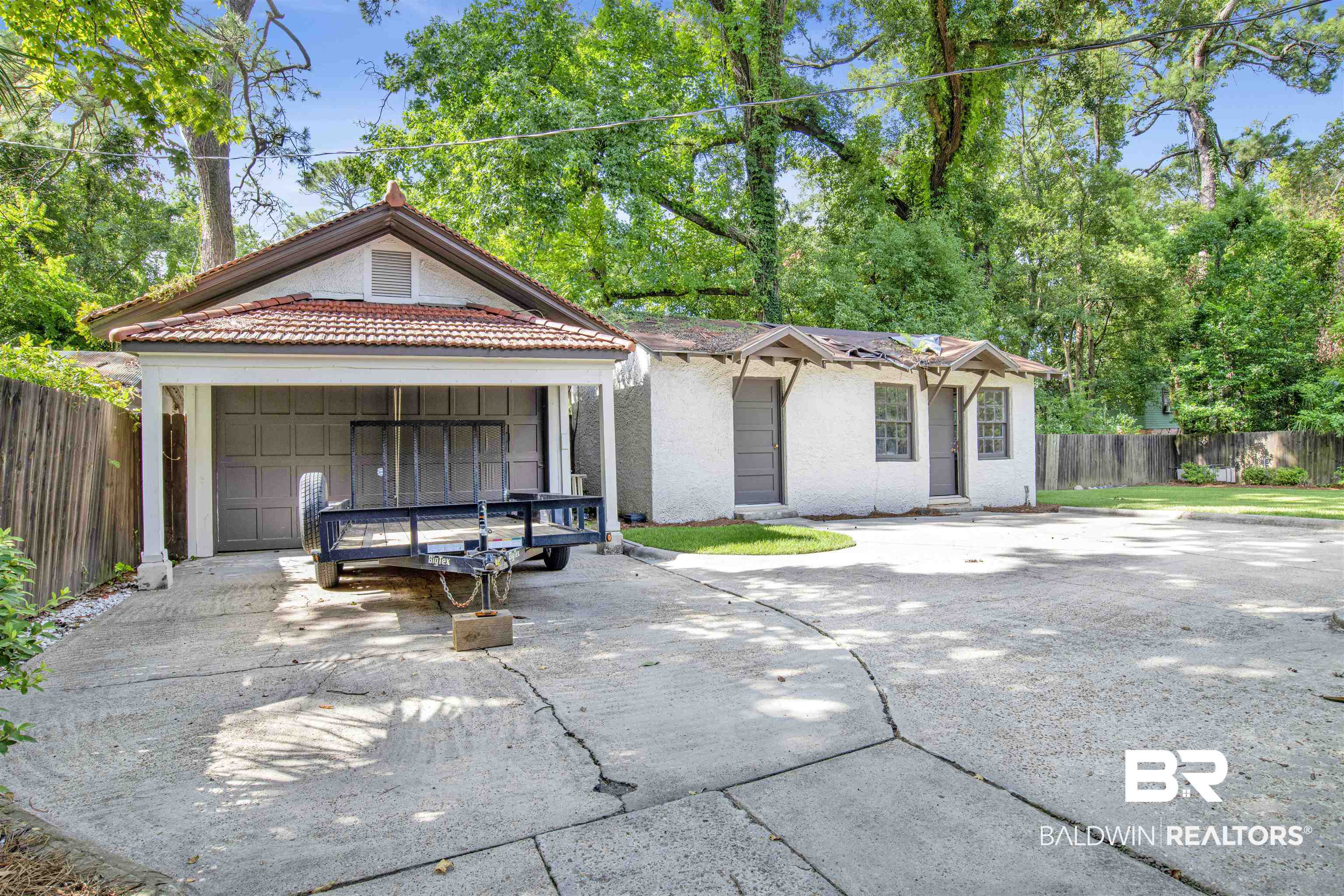 1654 Government Street Mobile, AL 36604 - Photo 42 of 45 View of front of home with a garage