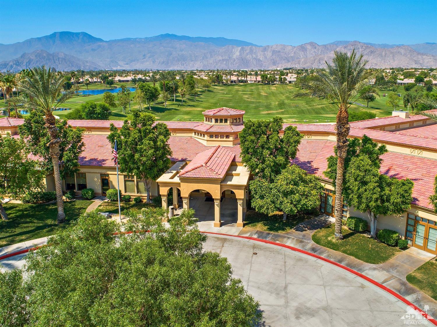 80561 Knightswood Road Indio, CA 92201 - Photo 20 of 25 an aerial view of a house with a garden